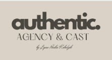 Logo AUTHENTIC. Agency & Cast